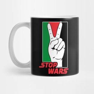 Stop Wars - Free Palestine Mug